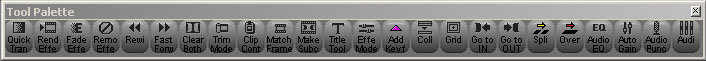 Tool palette